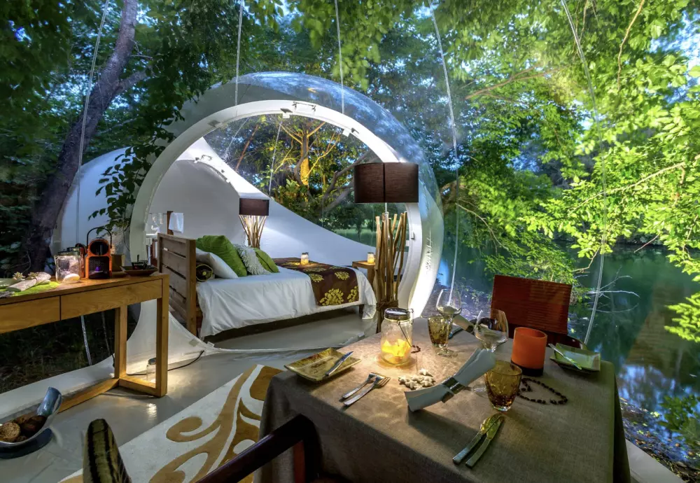 garden bubble tent